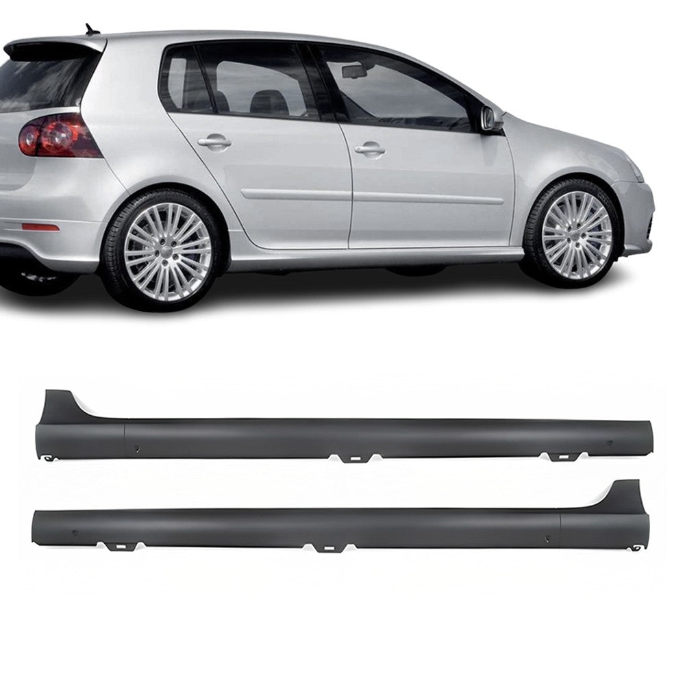 GTI-stil Sidokjolar sats för VW Golf MK5 (03-09)