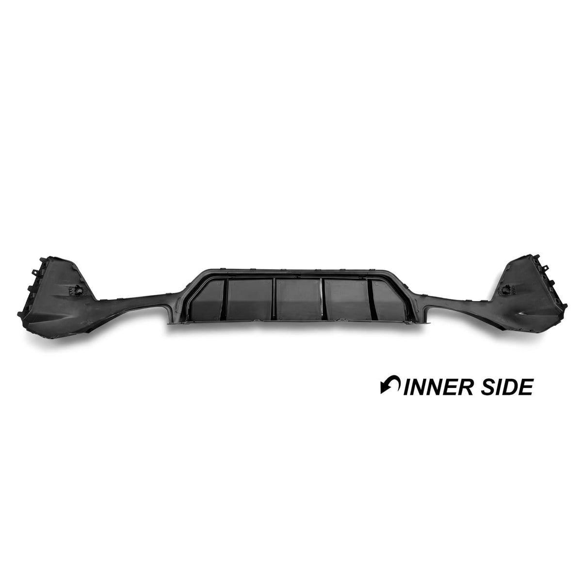 HAUER Bakre Stötfångare Diffuser för BMW G20 / G21 LCI (22-26) M340i / M340d, blank svart