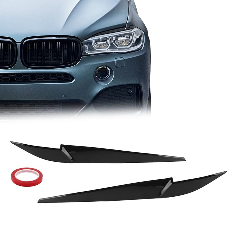Strålkastarlister / ögonbryn sats för BMW X5 F15 (14-18)