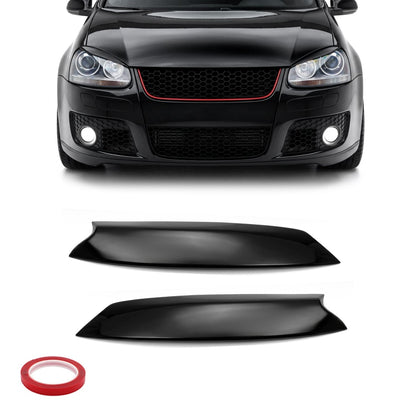 Strålkastarlister / ögonbryn för VW Golf MK5 / Jetta MK5 (03-10)
