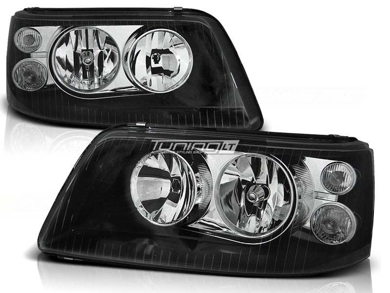 Strålkastare för VW T5 (03-09), svart
