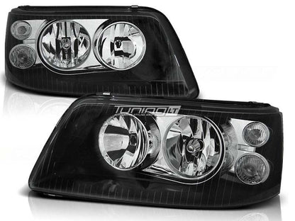 Strålkastare för VW T5 (03-09), svart