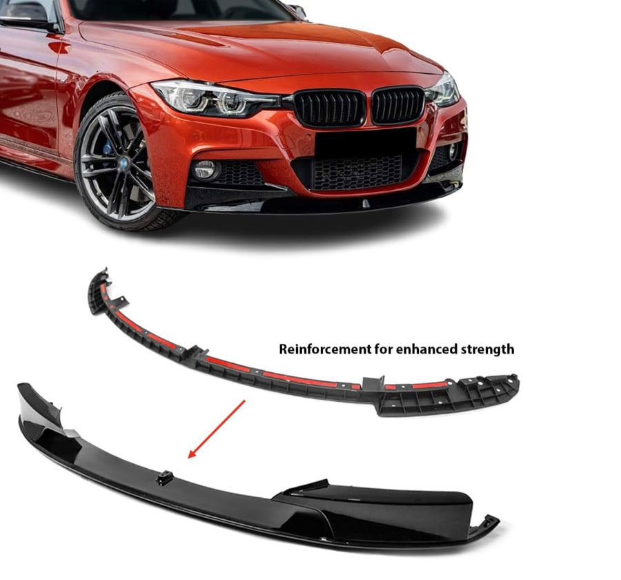 Frontläpp F30/F31 Blank svart (11-18) V2