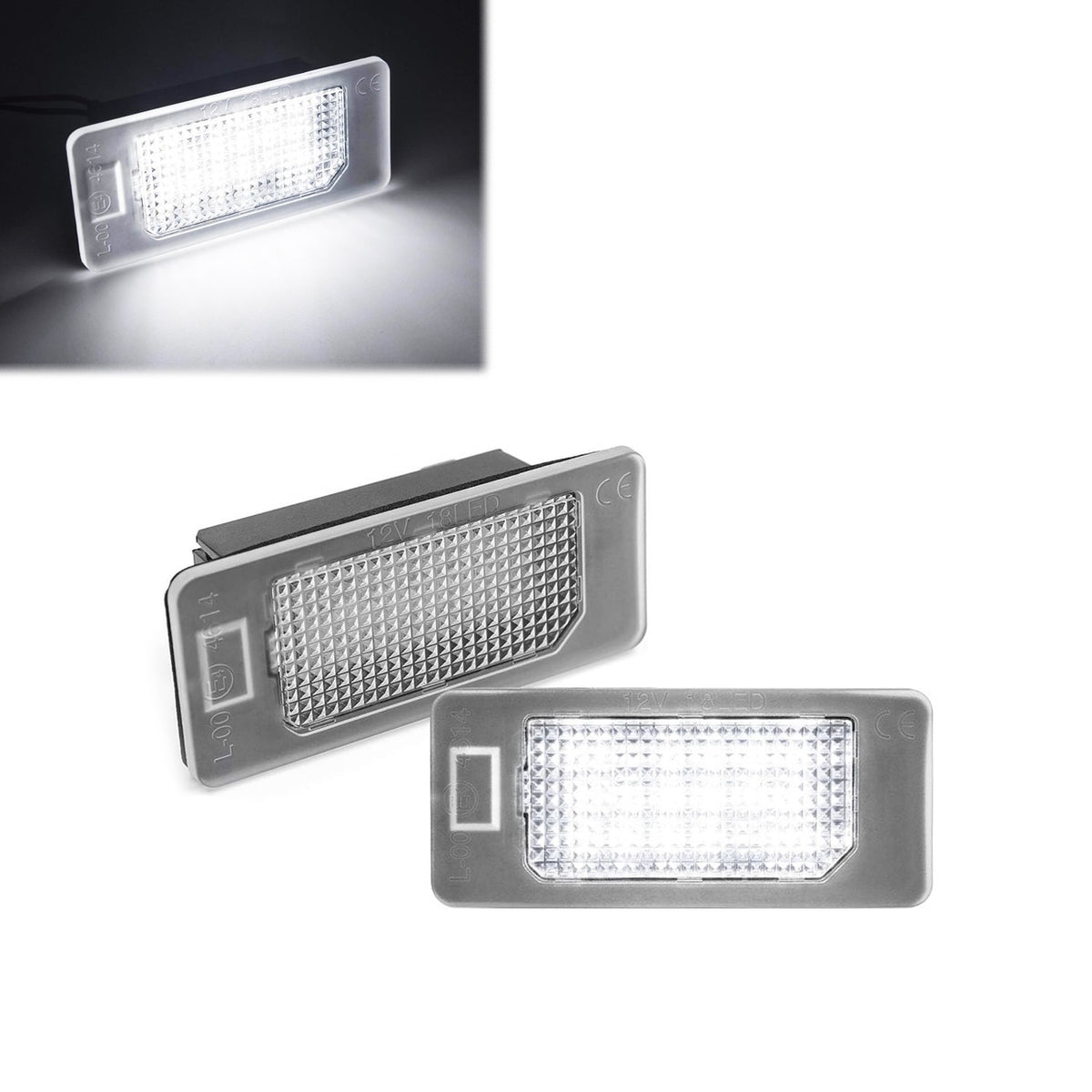 LED-nummerskyltsbelysning för BMW E82 / E88 (07-13)