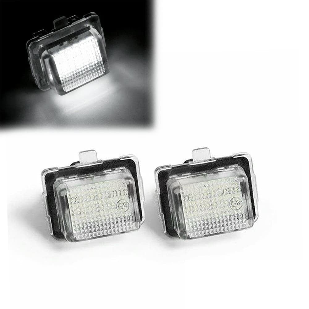 LED-nummerskyltsbelysning sats (vänster + höger)
