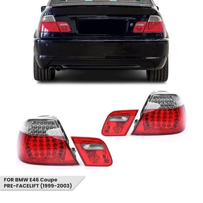 LED Bakljus för BMW E46 (99-03) coupé, klar