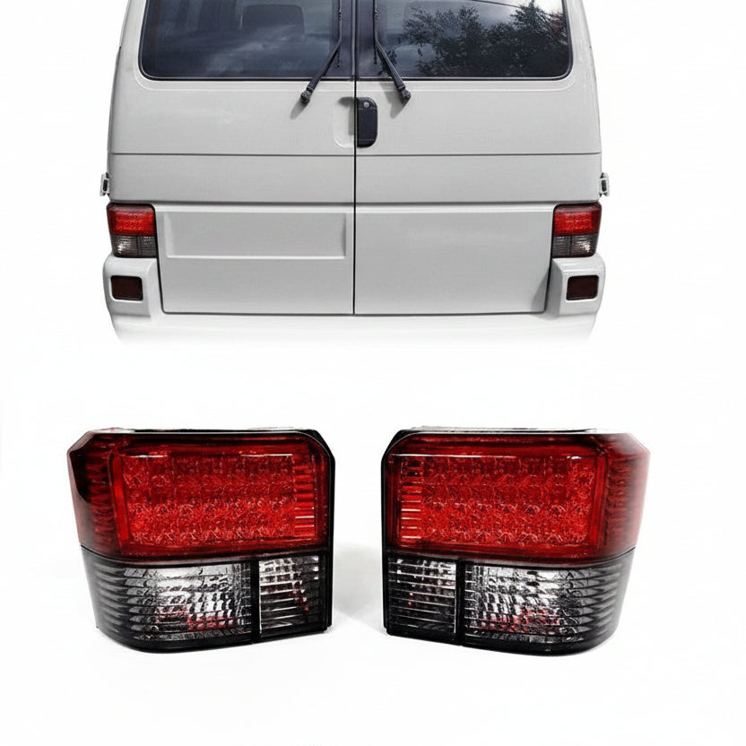 LED Bakljus för VW T4 (90-03), red + röktonad
