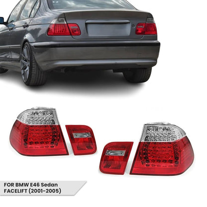LED Bakljus sats för BMW E46 (01-05) Sedan, klar