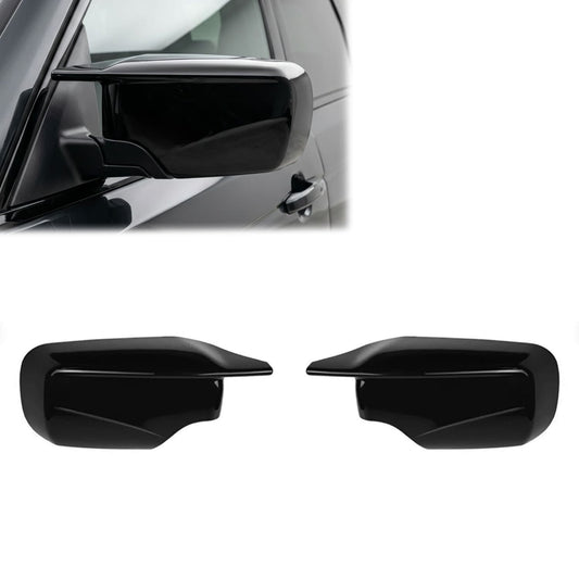 M-stil Spegelkåpor sats för BMW E46 Sedan / Touring / Compact, blank svart