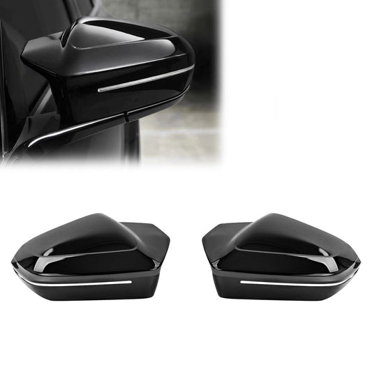 M-stil Spegelkåpor sats för BMW G60 / G61 / G90 / G99 (LHD only), blank svart