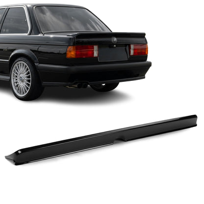 M-Tech 1 stil Bakluckespoiler för BMW E30 (82-94), svart