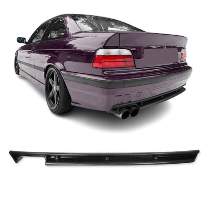 M3-stil diffusor för bakre stötfångare till BMW E36 (90-99) med standardstötfångare