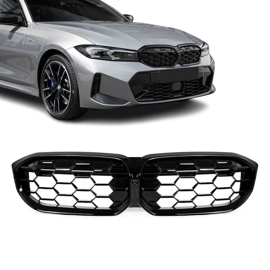 M340-stil Njurar för BMW G20 / G21 LCI (22-26), blank svart
