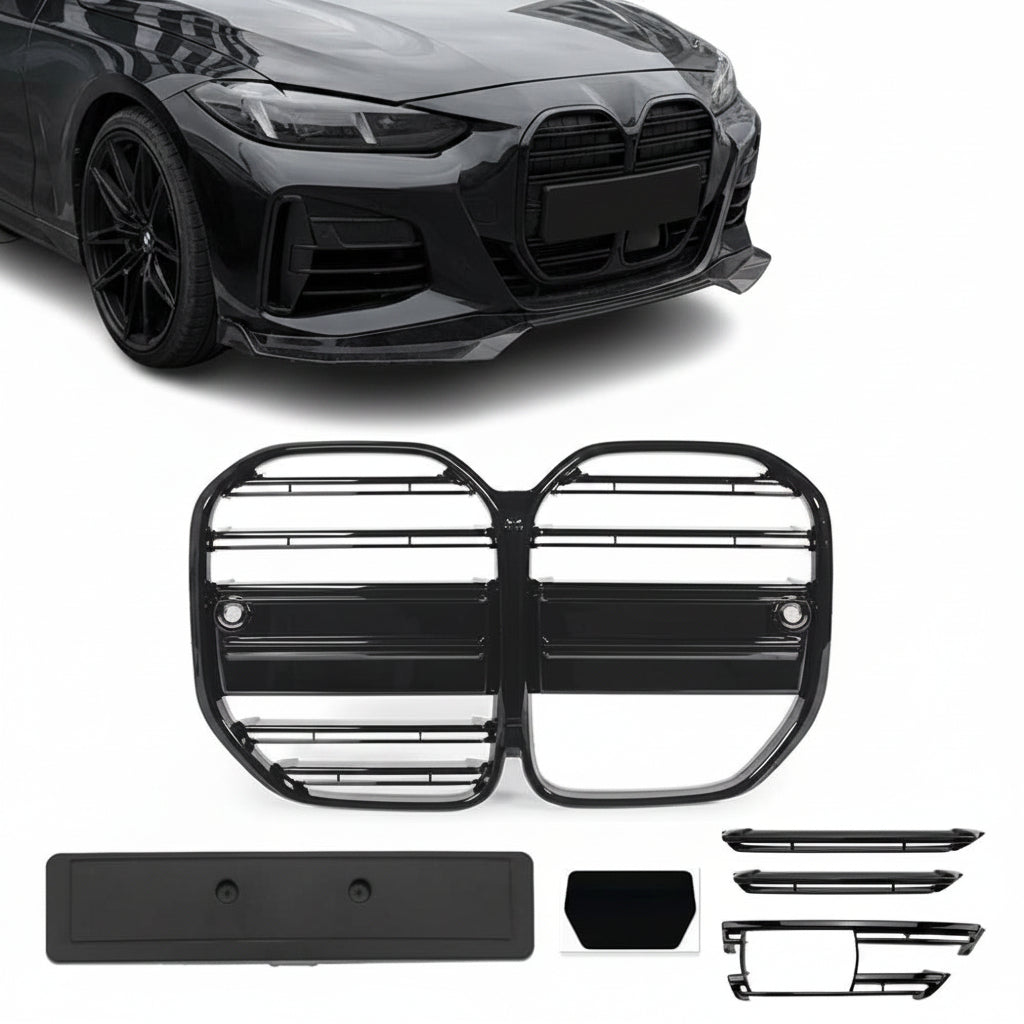 M-stil Njurar för BMW G22 / G23 (20-), blank svart