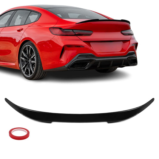 M4-stil Bakluckespoiler för BMW G16 / F93 Gran coupé, blank svart