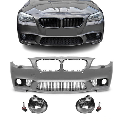 M5-inspirerad Främre stötfångare för BMW F10 / F11 PRE-LCI (10-13), med klar Dimljus