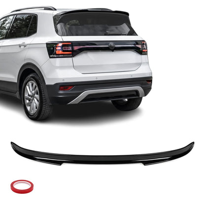 MX-stil baklucka / Takspoiler för VW T-Cross (19-26), blank svart