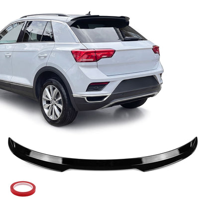 MX-stil baklucka / Takspoiler för VW T-Roc (17-24) standard version, blank svart