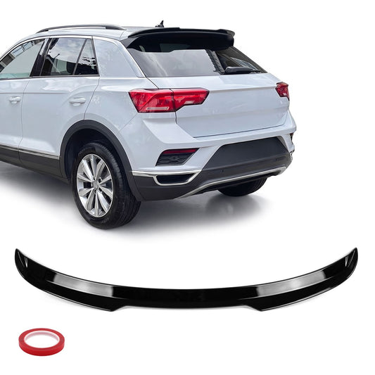 MX-stil baklucka / Takspoiler för VW T-Roc (17-24) standard version, blank svart