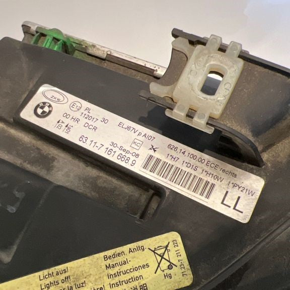 W0477 Framlykta höger Bmw E90 / E91 2005-2008 Pre Lci art: 631171616689