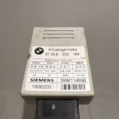W0575 Anhaengermodul (Dragkroks modul) art:61356938194