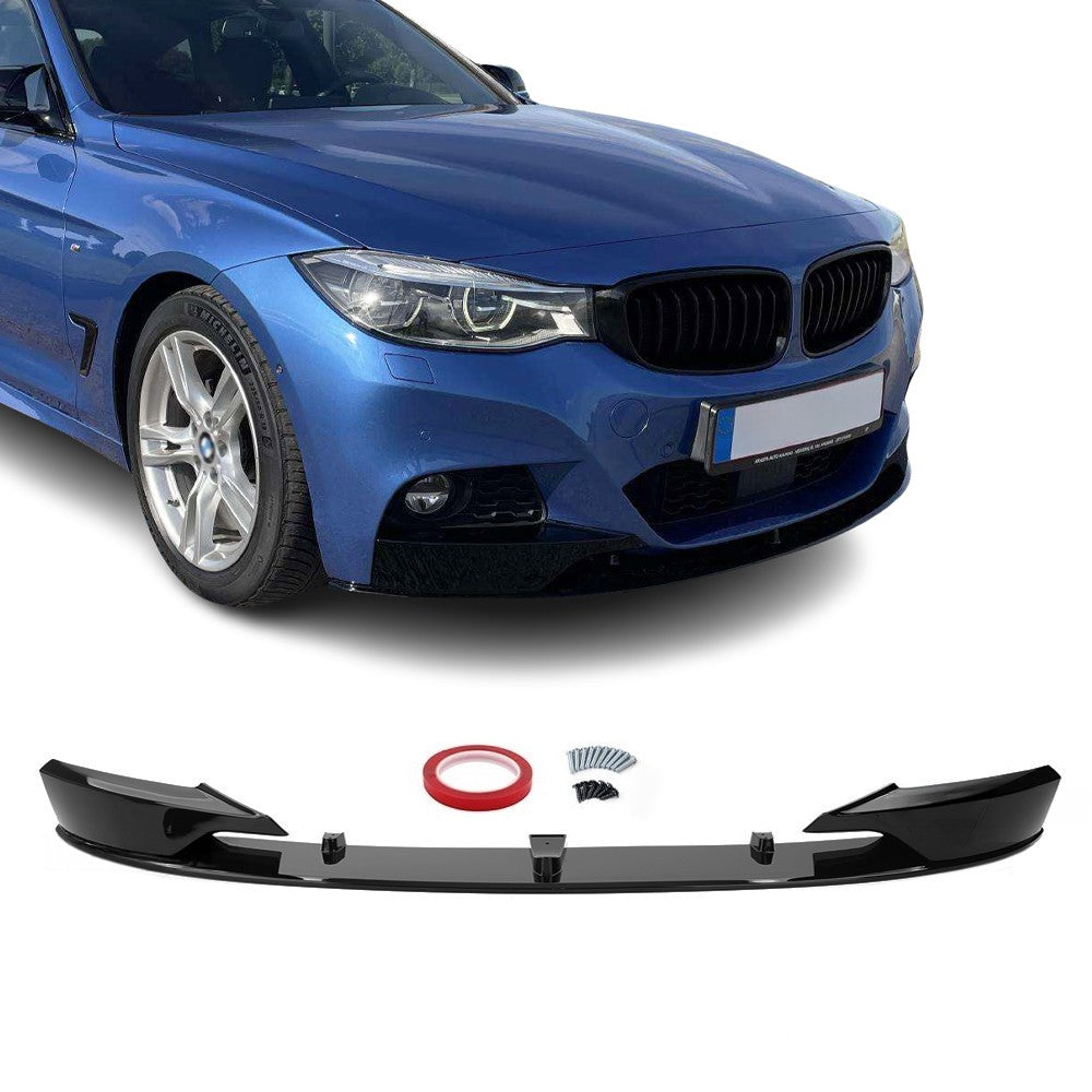 Performance Frontläpp för BMW F34 GT, blank svart