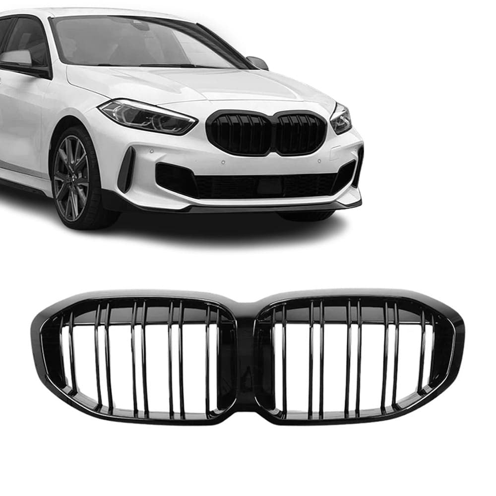 Performance Frontgrill för BMW F40 PRE-LCI (19-24), blank svart
