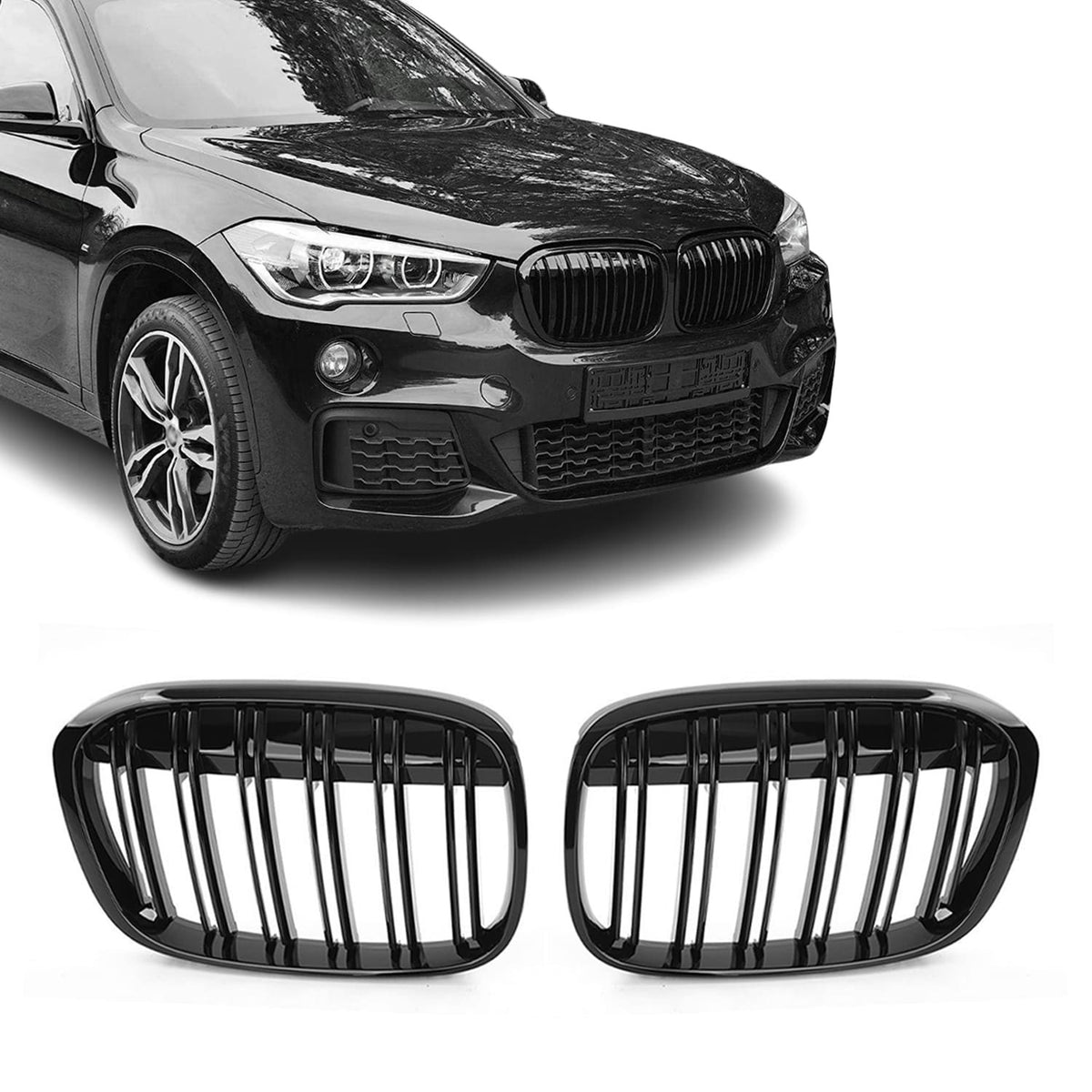 Performance kidney grill för BMW F48 X1 (15-19)