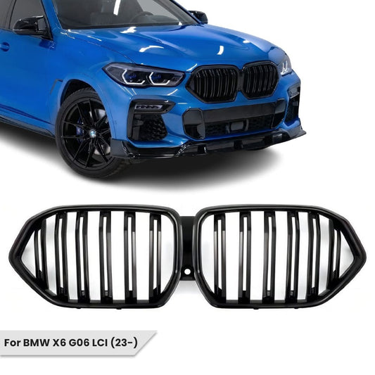 Performance-njurar för BMW G06 X6 LCI (23-26), blank svart