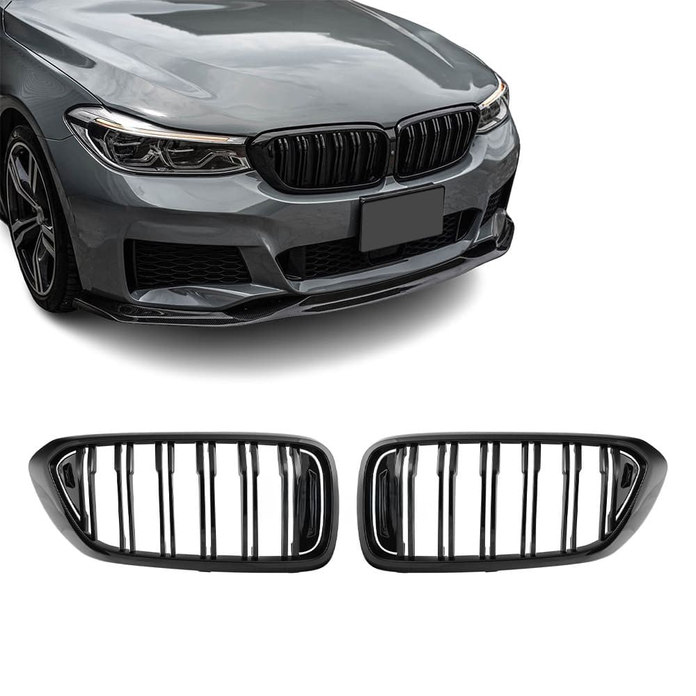 Performance-njurar för BMW G32 GT PRE-LCI (17-20), blank svart