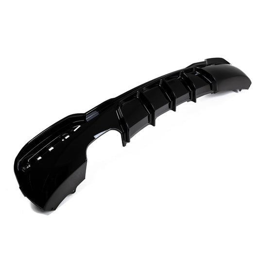 Performance Rear Diffuser för BMW F34 GT med M Sport stötfångare, blank svart