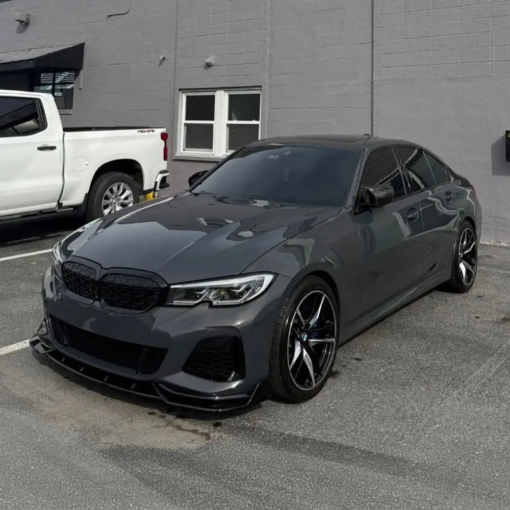 WR Frontläpp för BMW G20 / G21 (18-22) Pre Lci med M-Pack, blank svart