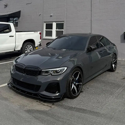 WR Frontläpp för BMW G20 / G21 (18-22) Pre Lci med M-Pack, blank svart