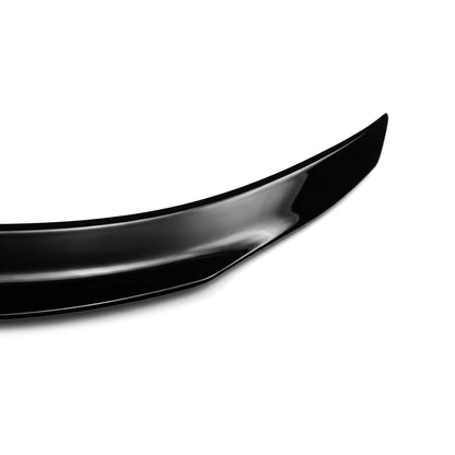 PSM-stil Bakspoiler för Mercedes W205 (14-21) Sedan, blank svart