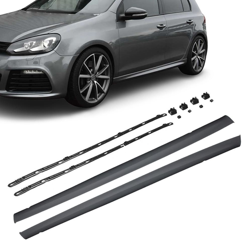 R20-stil Sidokjolar för VW Golf MK6 (08-13)