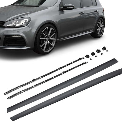 R20-stil Sidokjolar för VW Golf MK6 (08-13)