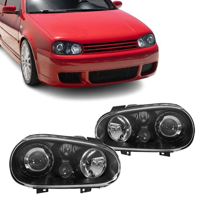 R32-look Strålkastare sats för VW Golf MK4 (97-04)