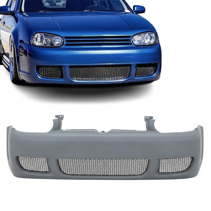 R32-stil, VER2 Främre stötfångare för VW Golf MK4 (97-04)
