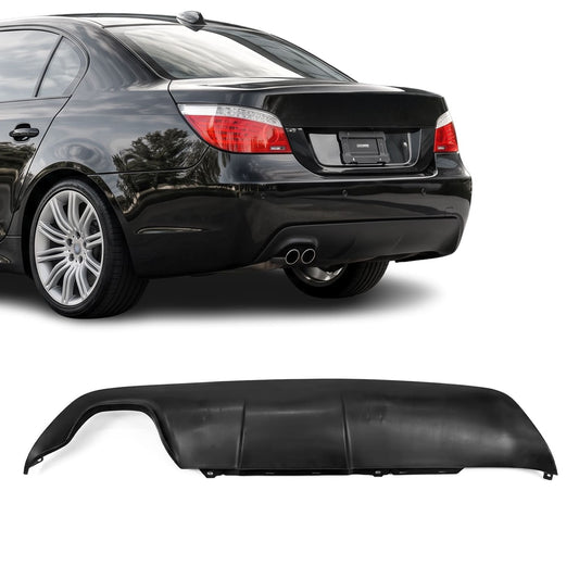 Bakstötdiffuser för BMW E60 / E61 med M-Paket, utan dragkrok Olackad