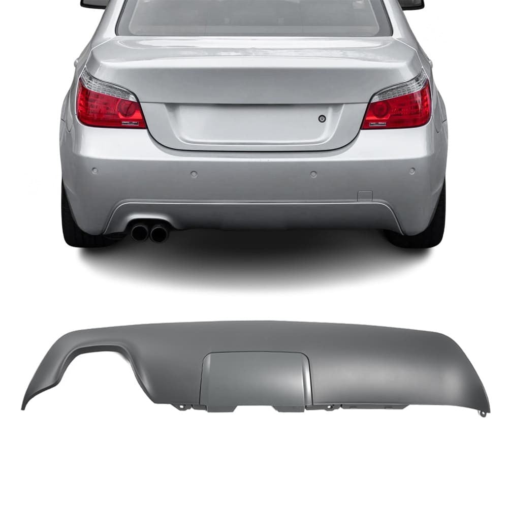 M-Pack Diffuser för bakre stötfångare för BMW E60 / E61, med towing hook cover