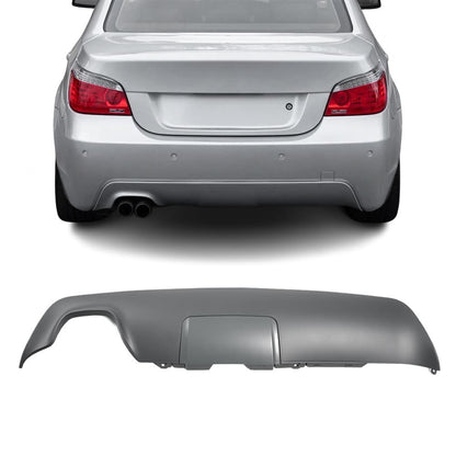 M-Pack Diffuser för bakre stötfångare för BMW E60 / E61, med towing hook cover