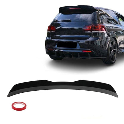 Takspoiler add-on för VW Golf MK6 / MK7, blank svart