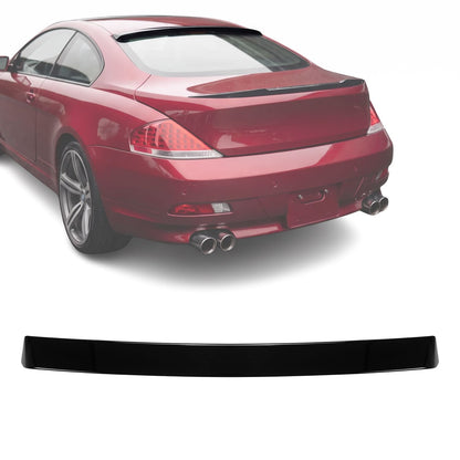 WR Takspoiler för BMW E63 Coupe (03-10), blank svart