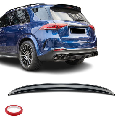 Roof / Bakluckespoiler för Mercedes-Benz GLE W167 (19-), blank svart