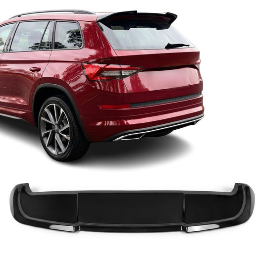 Takspoiler för Skoda Kodiaq MK1 pre-facelift (17-21), blank svart