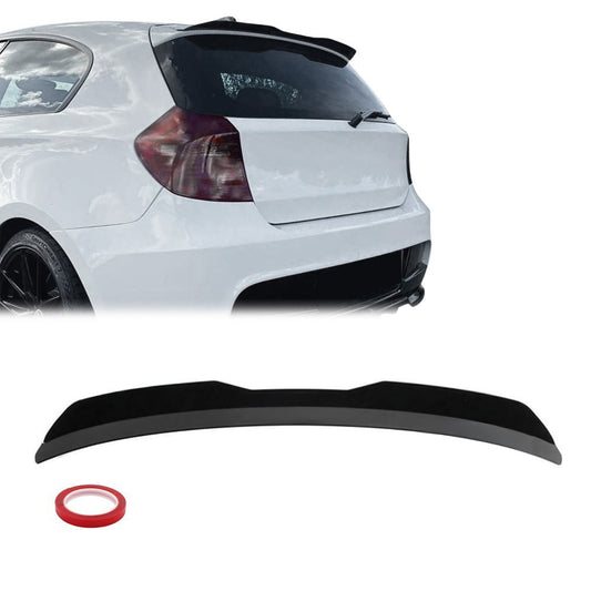Takspoiler för BMW E81 / E87, blank svart