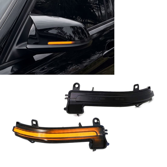 Sequential LED Spegelblinkers för BMW F30 / F31 / F34 (11-18), röktonad