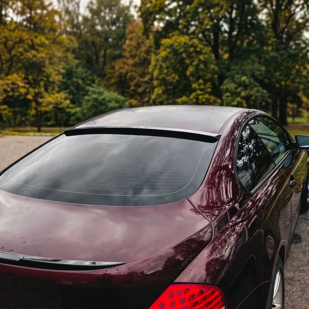 WR Takspoiler för BMW E63 Coupe (03-10), blank svart