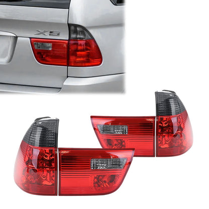 Bakljus för BMW X5 E53 (99-06), röktonad + red