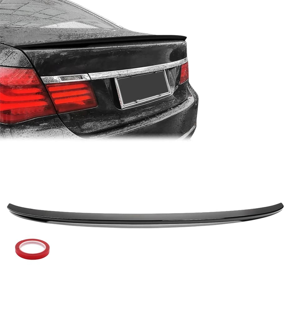 Bakluckespoiler för BMW F01 / F02, blank svart